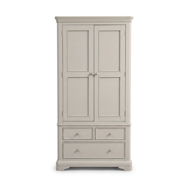 Cora Double Wardrobe Taupe